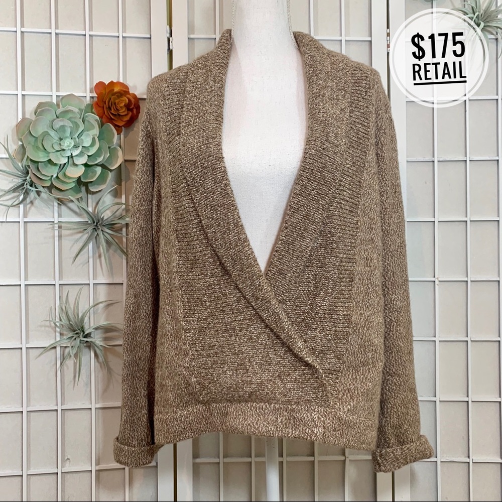 Isabella Bird Alpaca Shawl Collar Sweater